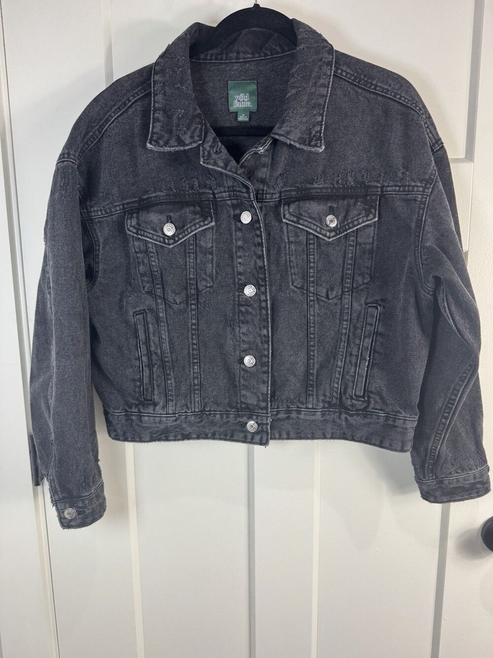 NWT WILD FABLE women’s Jean jacket Sz M ✨